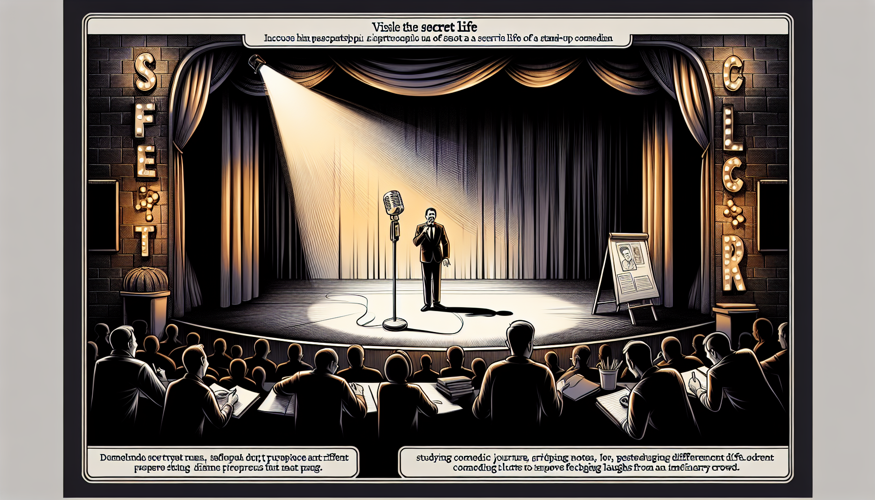 The Secret Life of a Stand-Up Comedian