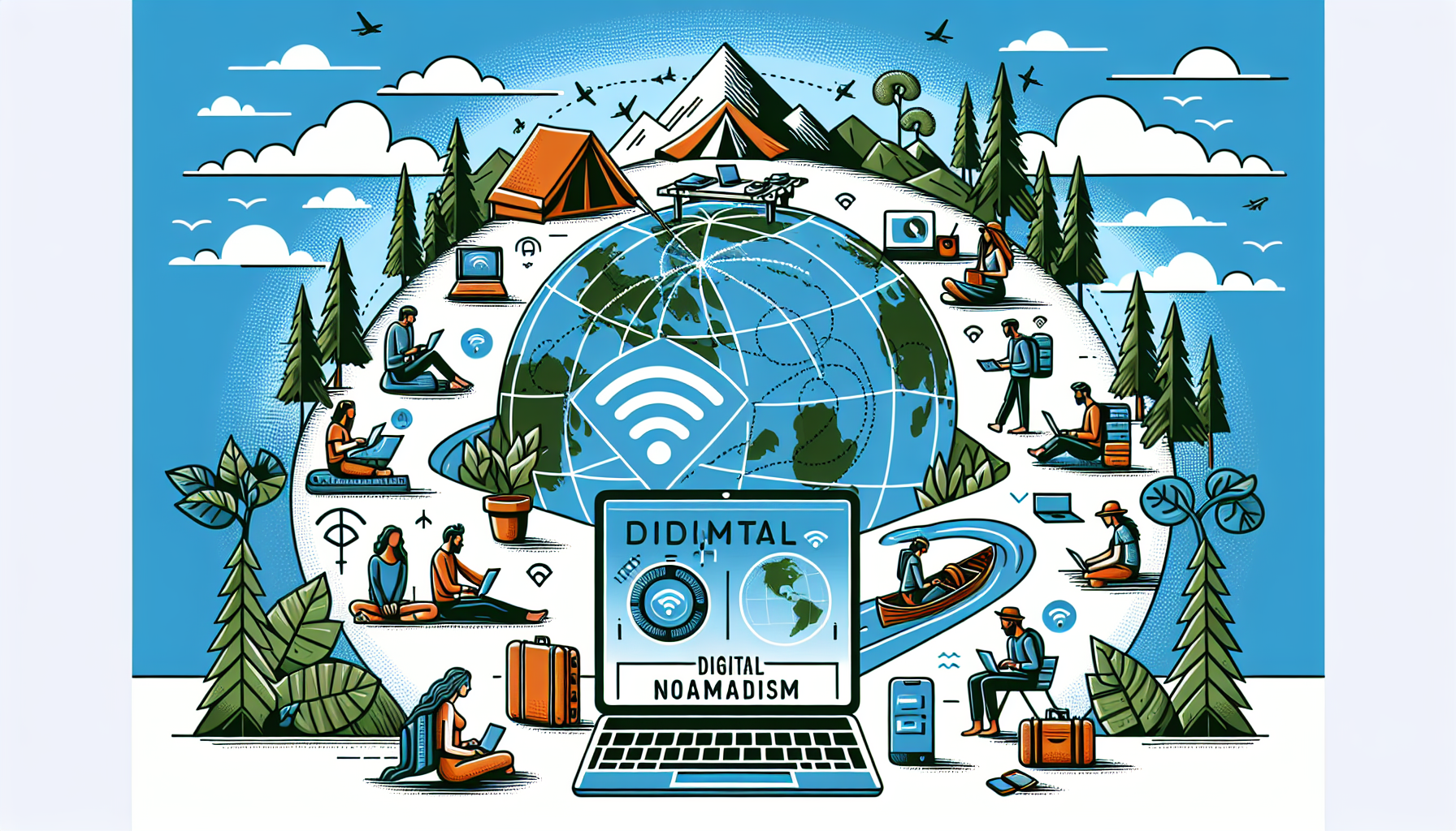 The Rise of Digital Nomadism in Modern Society