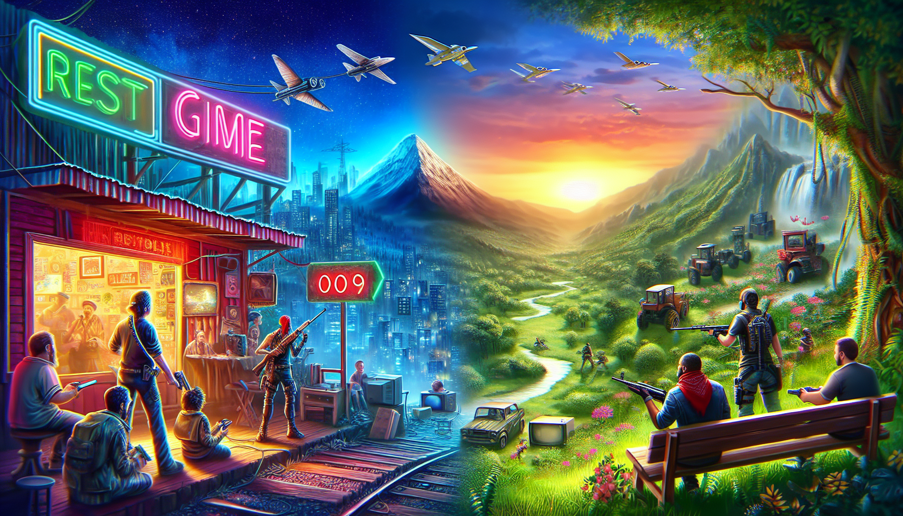 The Evolution of Open World Games in the Last Decade