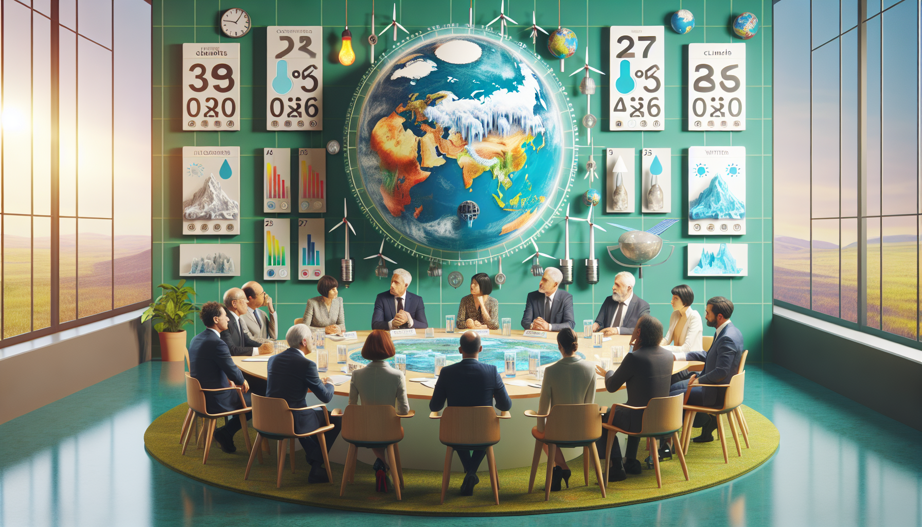 Global Leaders Convene for Climate Change Summit