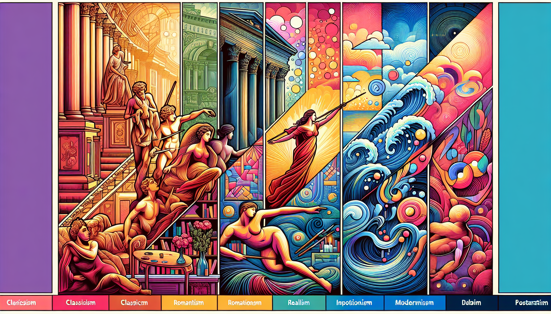 The Evolution of Modern Art Movements