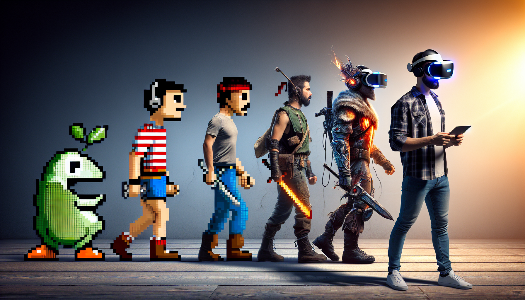 The Evolution of Online Multiplayer Games