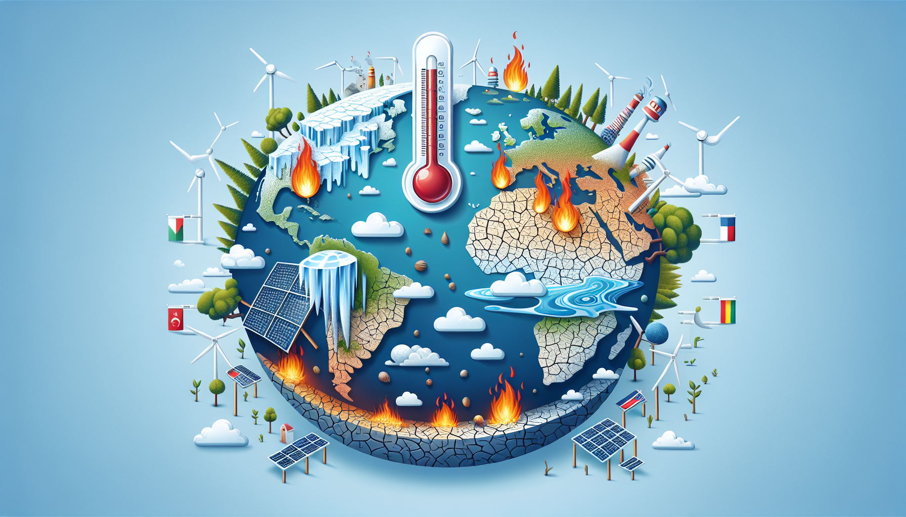 Global Climate Crisis Intensifies: Countries Ramp Up Emergency Measures