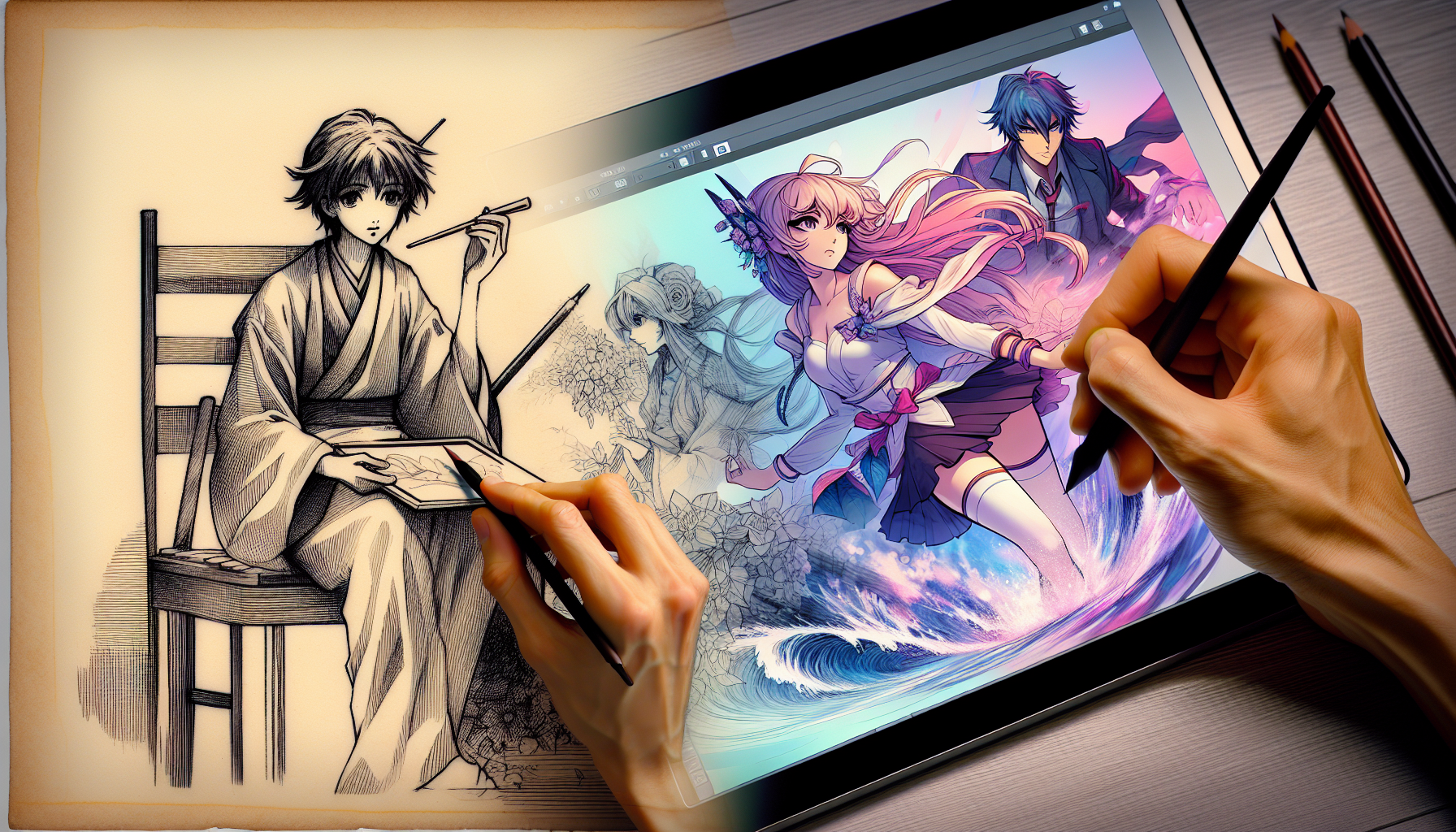 The Evolution of Anime: From Hand-Drawn Art to Digital Masterpieces