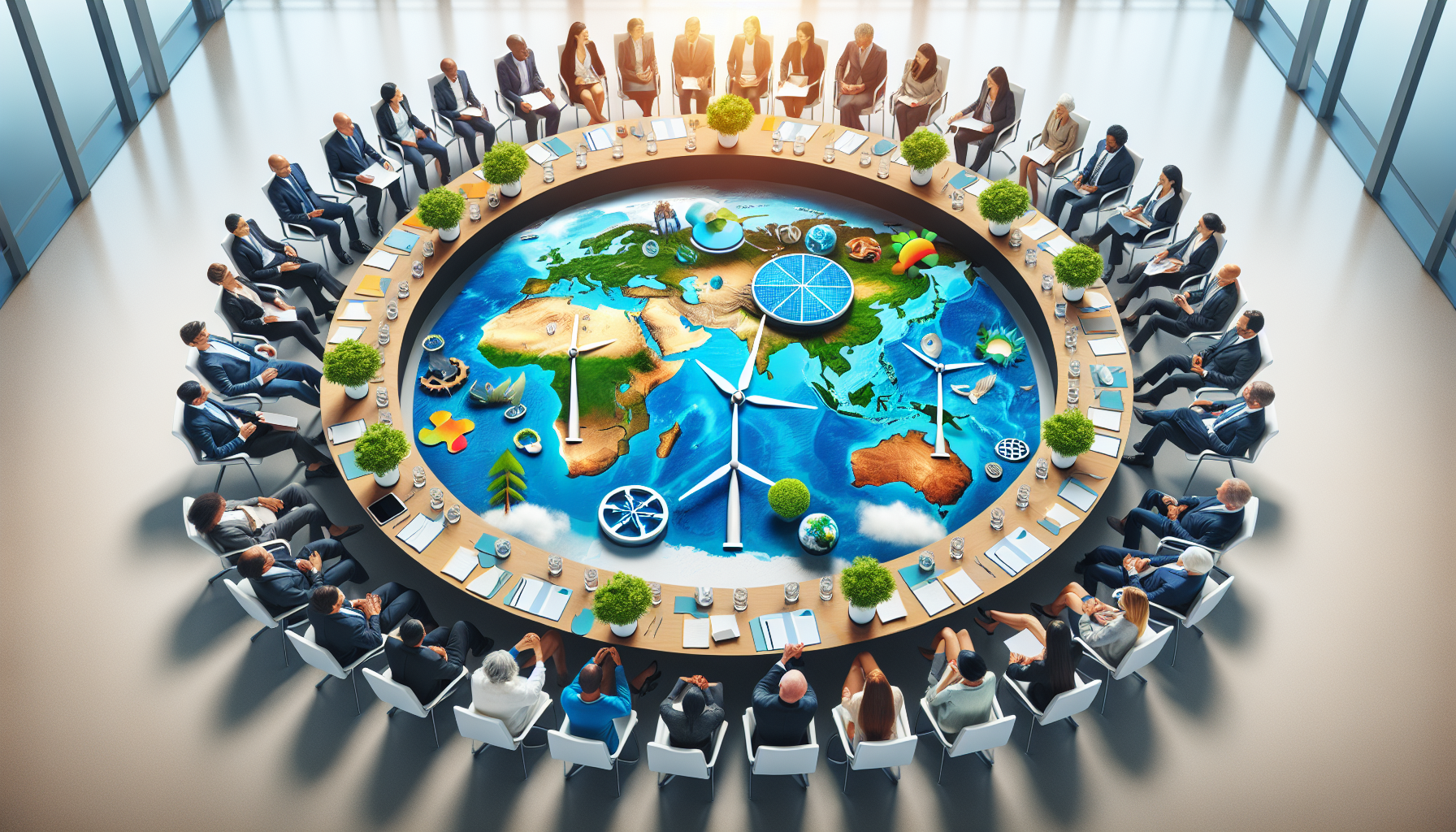 Breaking News: Global Leaders Meet to Discuss Climate Change