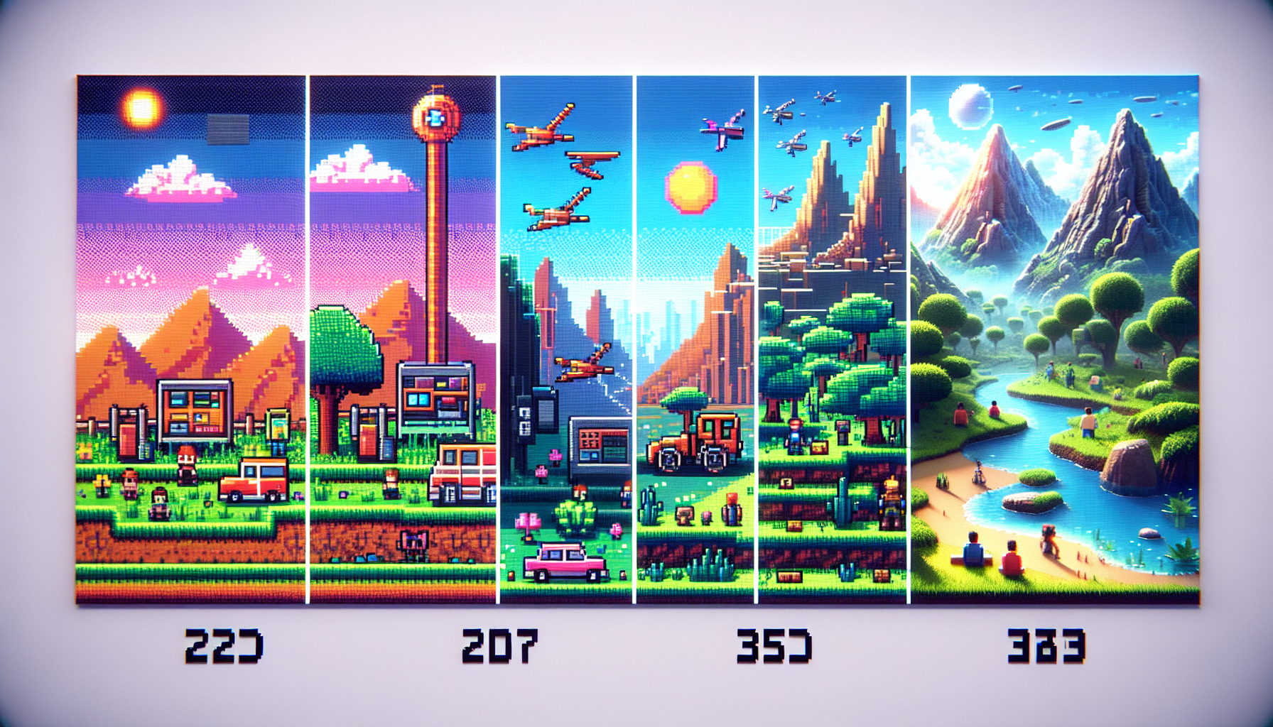 The Evolution of Open World Games: From 2D to Immersive Experiences