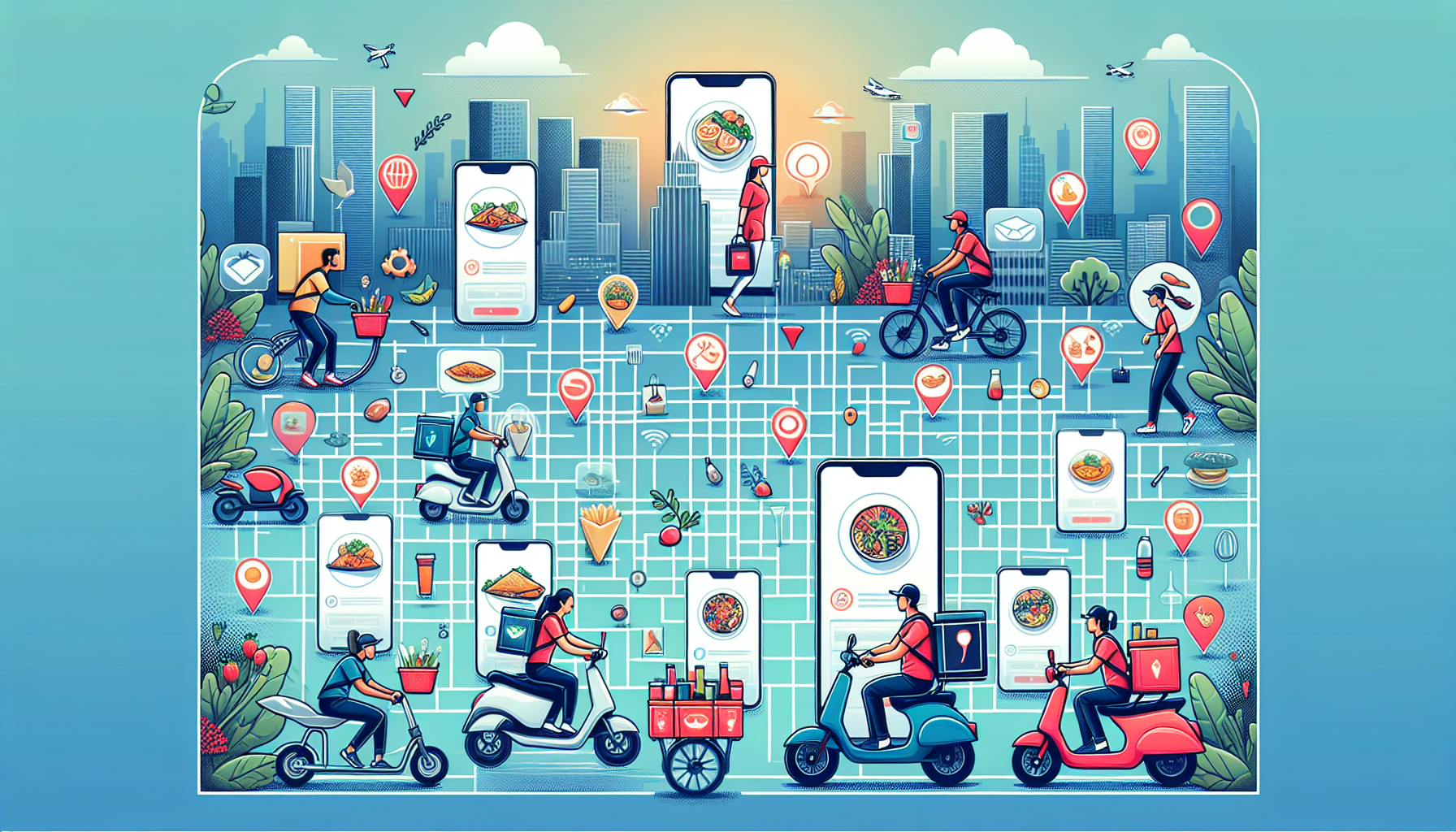 The Rise of Food Delivery Services in the Digital Era